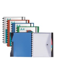 CI | Carpeta Liderpapel A4 Con 40 Fundas Intercambiables...