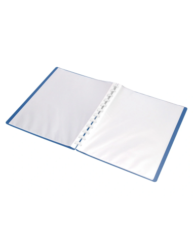 CI | Carpeta liderpapel din a4 con 20 fundas intercambiables color azul
