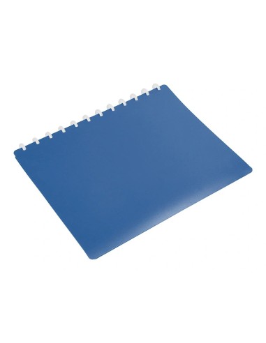 CI | Carpeta liderpapel din a4 con 20 fundas intercambiables color azul