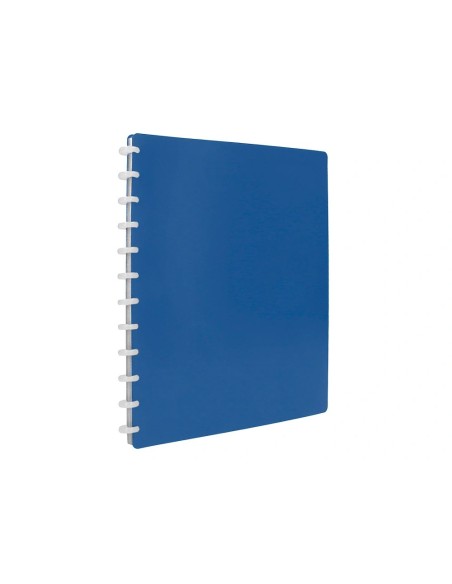 CI | Carpeta liderpapel din a4 con 20 fundas intercambiables color azul