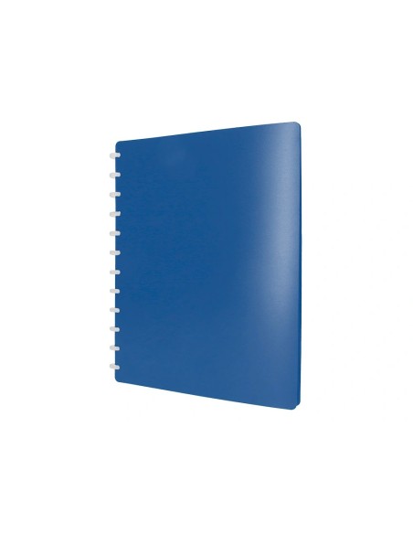 CI | Carpeta liderpapel din a4 con 20 fundas intercambiables color azul