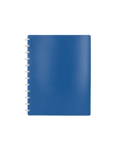 CI | Carpeta liderpapel din a4 con 20 fundas intercambiables color azul