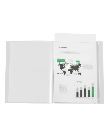 CI | Carpeta Liderpapel 80 Fundas Canguro Pp...