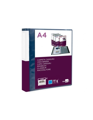 CI | Carpeta Liderpapel 80 Fundas Canguro Pp...