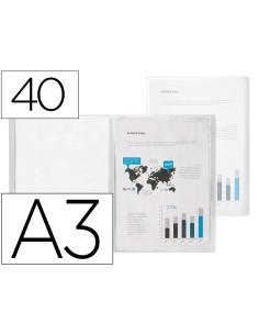 CI | Carpeta liderpapel escaparate 40 fundas...