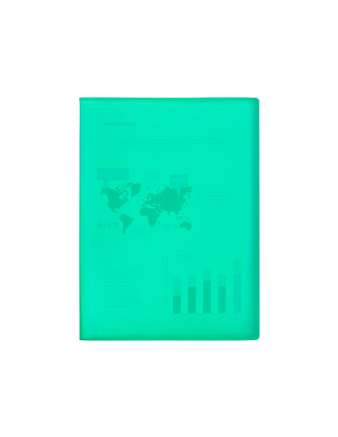 CI | Carpeta Liderpapel Escaparate 80 Fundas...