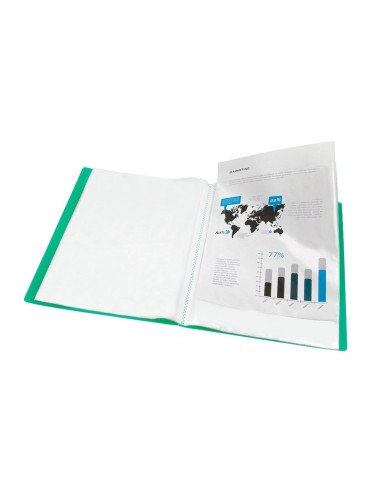CI | Carpeta Liderpapel Escaparate 80 Fundas...