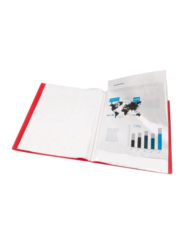 CI | Carpeta Liderpapel Escaparate 80 Fundas...