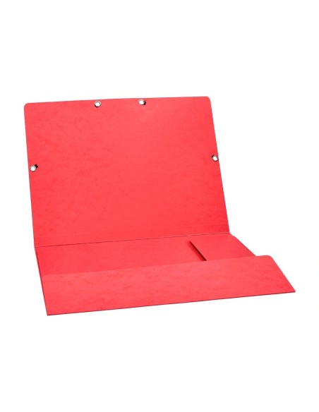 CI | Carpeta q-connect gomas kf02174 carton simil-prespan solapas 320x243 mm surtidas roja-amarilla-azul-verde-naran