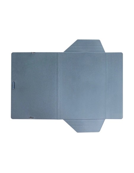 CI | Carpeta liderpapel gomas folio 3 solapas carton plastificado colores pasteles surtidos