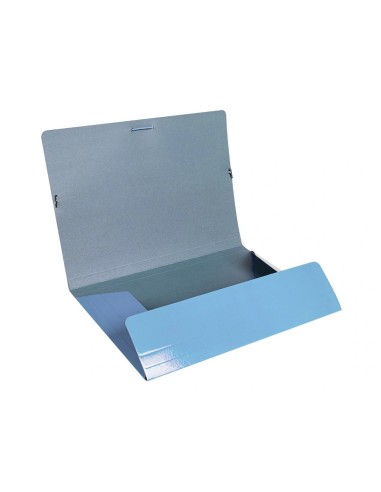CI | Carpeta liderpapel gomas folio 3 solapas carton plastificado colores pasteles surtidos