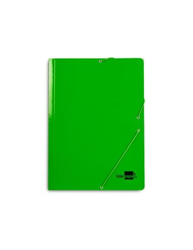 CI | Carpeta liderpapel gomas folio 3 solapas...