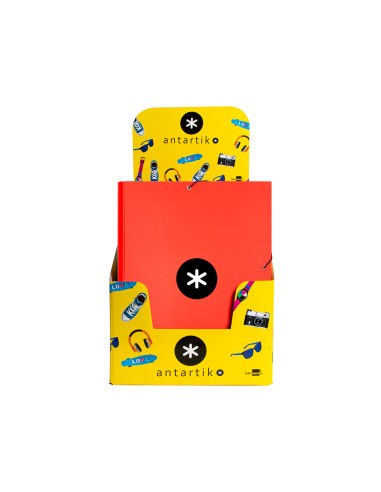 CI | Carpeta liderpapel antartik gomas a4 3 solapas carton forrado colores surtidos