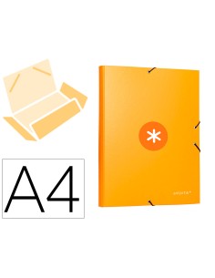 CI | Carpeta Liderpapel Antartik Gomas A4 3 Solapas...