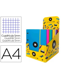 CI | Carpeta con recambio y solapa liderpapel antartik a4...