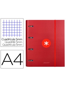 CI | Carpeta Con Recambio Y Solapa Liderpapel Antartik A4...