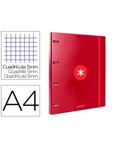 CI | Carpeta Con Recambio Liderpapel Antartik A4 Cuadro...