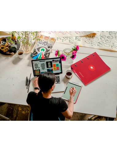 CI | Carpeta Con Recambio Liderpapel Antartik...