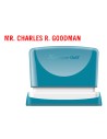 CI | Sello x'stamper quix personalizable color rojo medidas 4x60 mm q-05