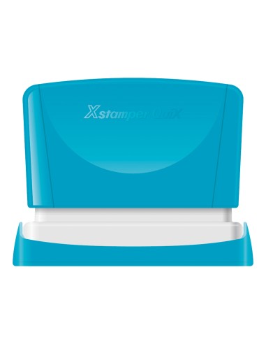 CI | Sello x'stamper quix personalizable color rojo medidas 4x60 mm q-05