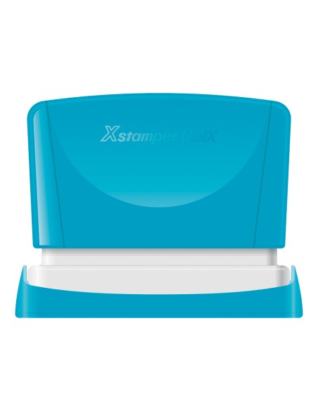 CI | Sello x'stamper quix personalizable color rojo medidas 4x60 mm q-05