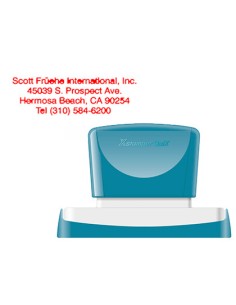 CI | Sello x'stamper quix personalizable color rojo...