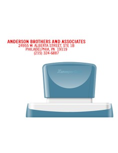 CI | Sello x'stamper quix personalizable color rojo...
