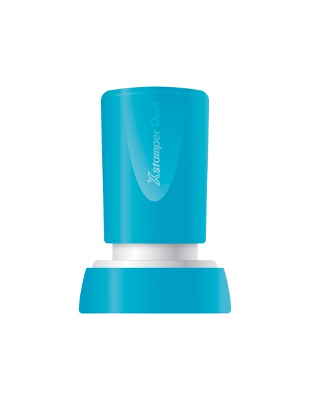 CI | Sello x'stamper quix personalizable color rojo redondo diametro 20 mm q-34