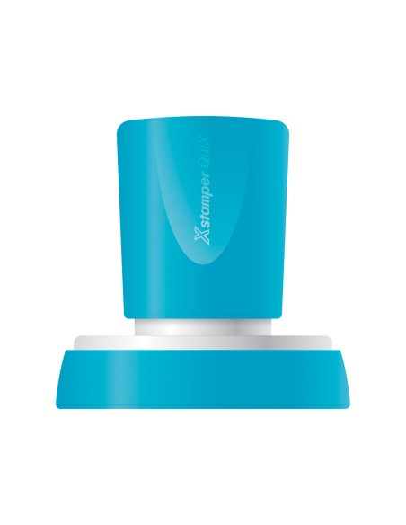 CI | Sello x'stamper quix personalizable color rojo redondo diametro 38 mm q-53