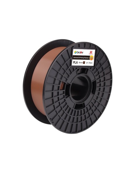 CI | Filamento 3d colido gold pla 1,75 mm 1 kg marron