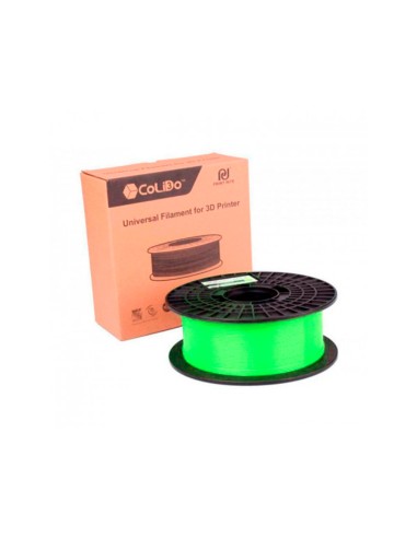 CI | Filamento 3d colido gold pla 1,75 mm 1 kg verde