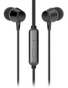 CI | Auricular Hp Dhe-7000 Con Cable Y Almohadillas De Silicona Jack 3,5 Mm Color Negro