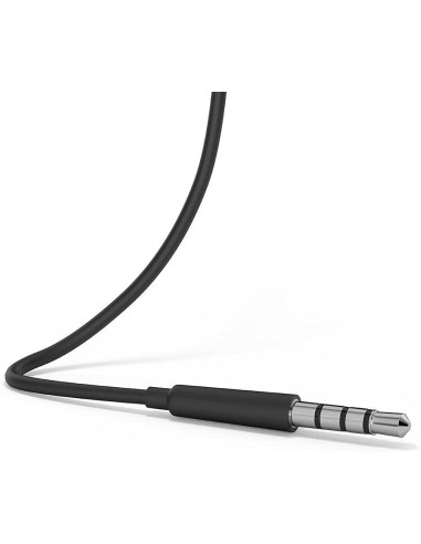 CI | Auricular Hp Dhe-7000 Con Cable Y Almohadillas De Silicona Jack 3,5 Mm Color Negro