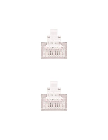CI | Cable Red Nanocable Latiguillo Rj45 Categoria 6 Utp Awg24 Color Gris Longitud 0,5 M