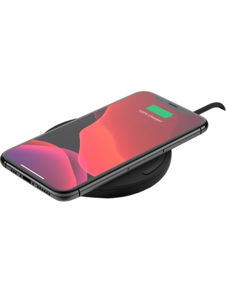 CI | Base De Carga Inalambrica Belkin Wia001Vfbk Boost Charge 10W + Cargador Qc 3.0 24W Color Negro