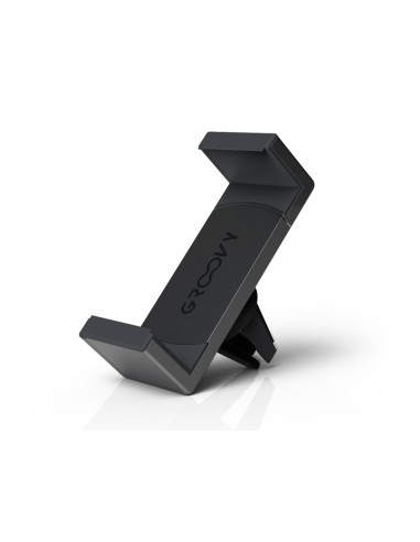 CI | Soporte para movil groovy coche rotacion 360º color gris oscuro