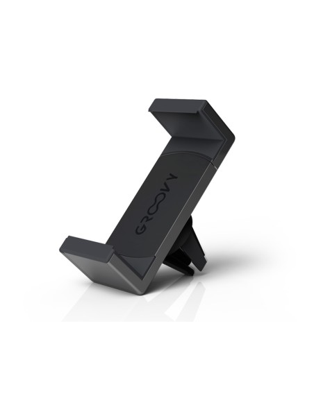 CI | Soporte para movil groovy coche rotacion 360º color gris oscuro