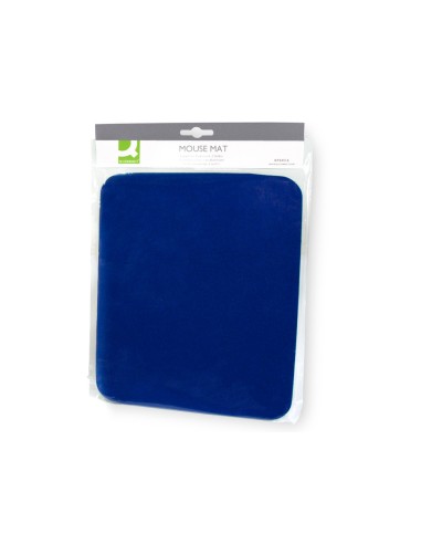 CI | Alfombrilla para raton q-connect azul