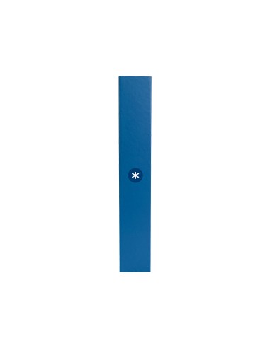 CI | Carpeta Liderpapel Antartik A4 Forrada 4 Anillas 25 Mm Redondas Color Azul Oscuro