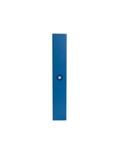 CI | Carpeta Liderpapel Antartik A4 Forrada 4 Anillas 25 Mm Redondas Color Azul Oscuro