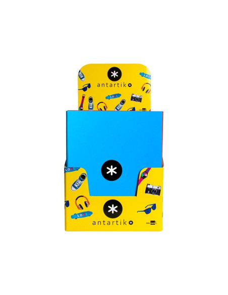 CI | Carpeta liderpapel antartik a4 forrada 4 anillas 25 mm redondas colores surtidos