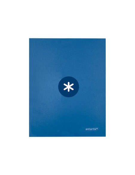 CI | Carpeta 4 Anillas 40 Mm Mixtas Liderpapel Antartik A4 Forrada Color Azul Marino