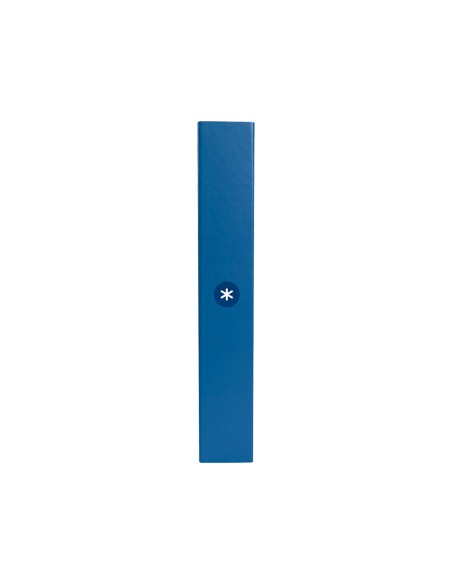 CI | Carpeta 4 Anillas 40 Mm Mixtas Liderpapel Antartik A4 Forrada Color Azul Marino