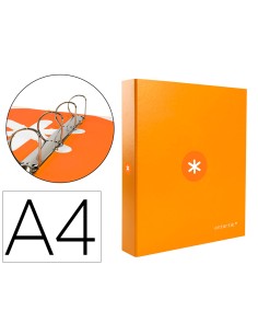 CI | Carpeta 4 Anillas 40 Mm Mixtas Liderpapel Antartik...