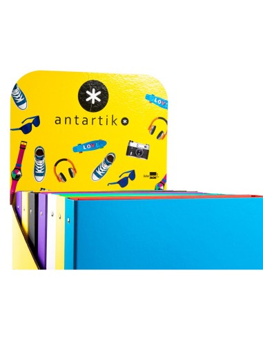 CI | Carpeta 4 anillas 40 mm mixtas liderpapel...