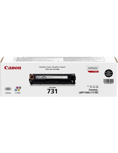 Cartucho de toner ORIGINAL C731BK - 6272B002