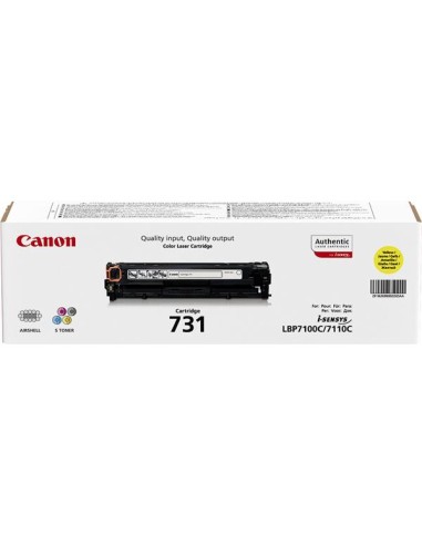 Cartucho de toner ORIGINAL C731Y - 6269B002