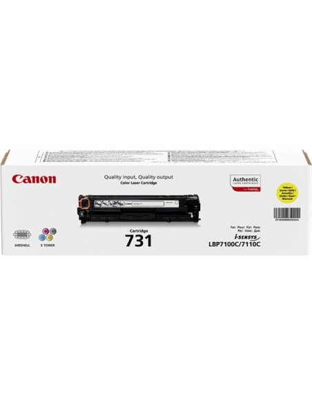 Cartucho de toner ORIGINAL C731Y - 6269B002