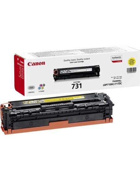 Cartucho de toner ORIGINAL C731Y - 6269B002