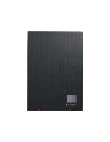 CI | Funda multitaladro q-connect din a4 50 mc cristal bolsa de 10 unidades